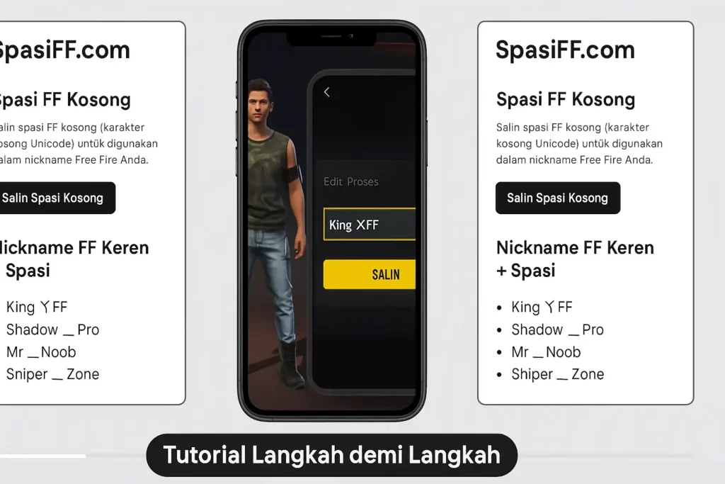 Cara Kerja Alat Spasi FF